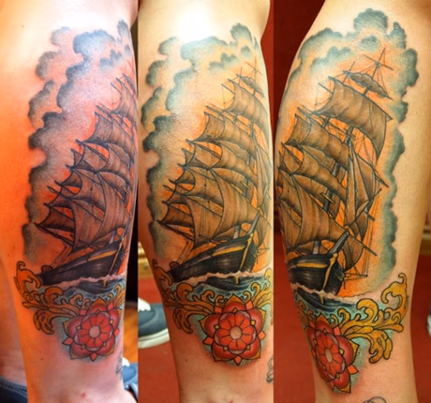 Ship Tattoo