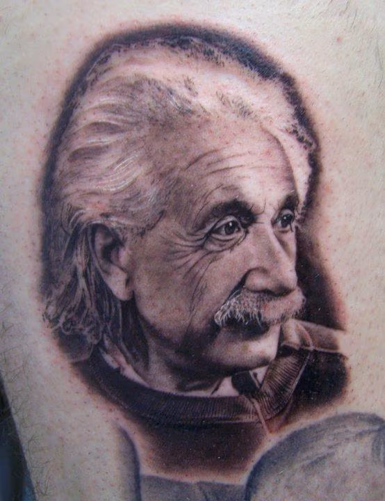 Einstein Tattoo