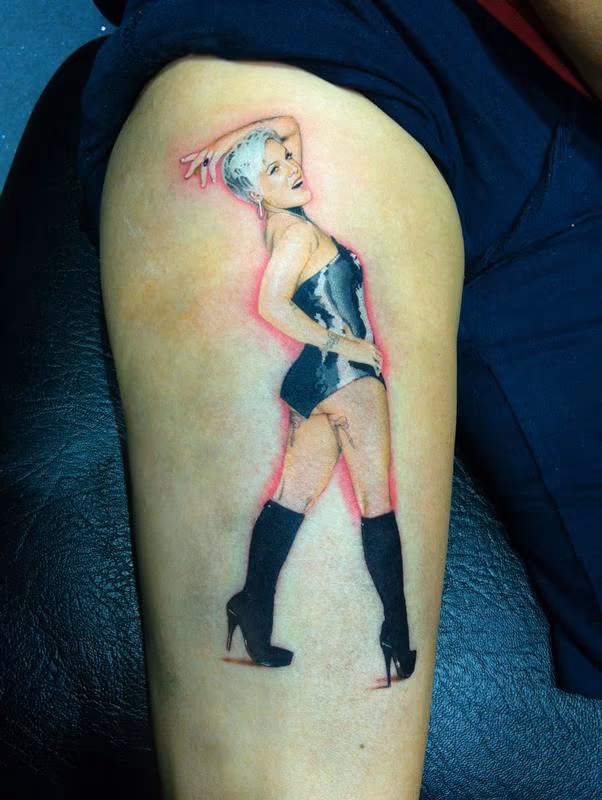Pink Tattoo