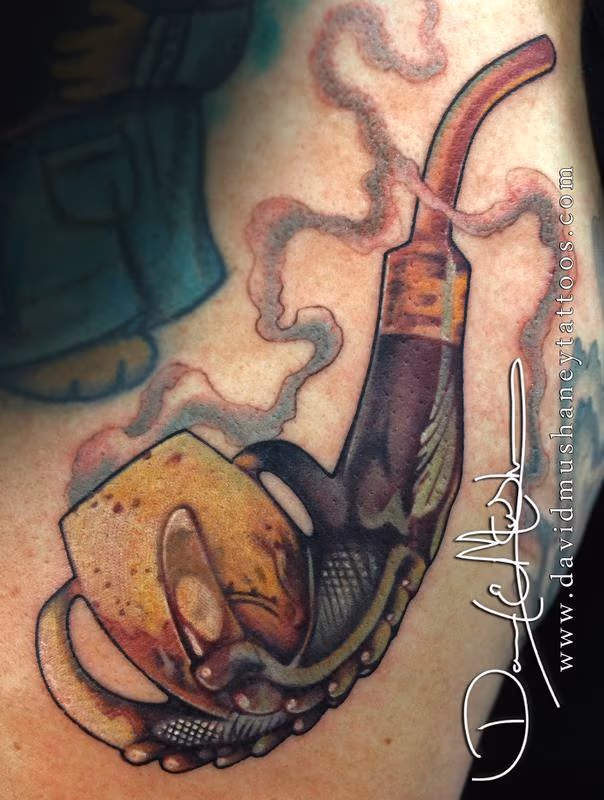Pipe Memorial Tattoo