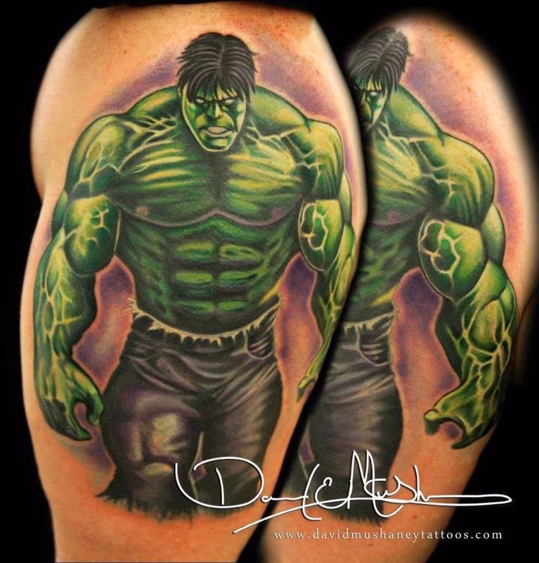 The Incredible Hulk Tattoo