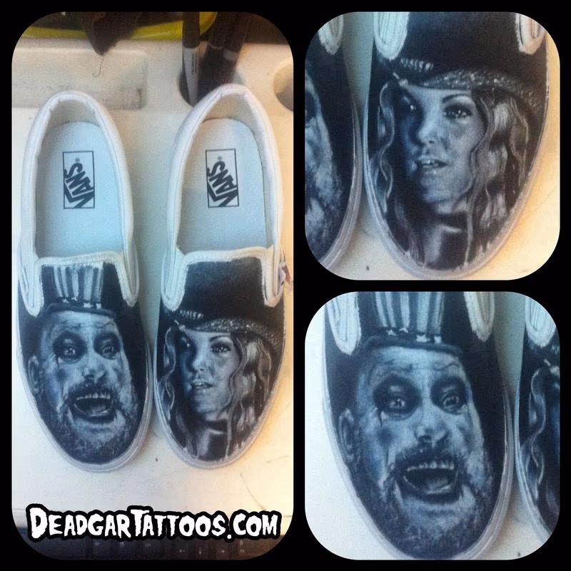 House of 1000 Corpses Custom Vans Shoes