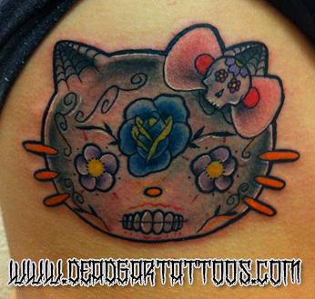 Dia De Los Dead Gatos