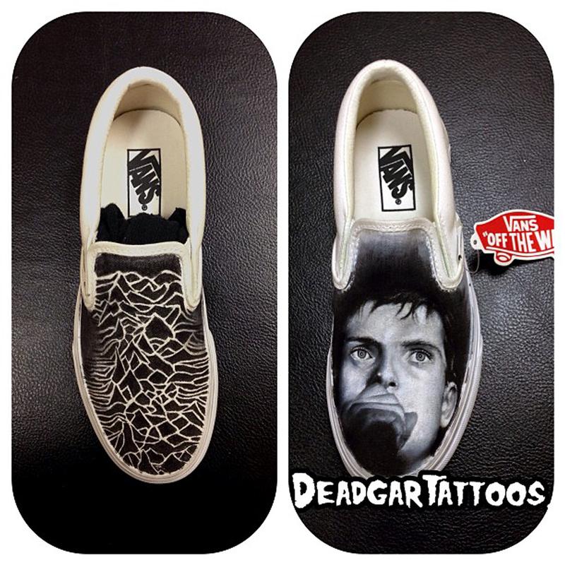 Joy Division Custom Vans