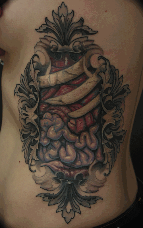 lornas guts coverup