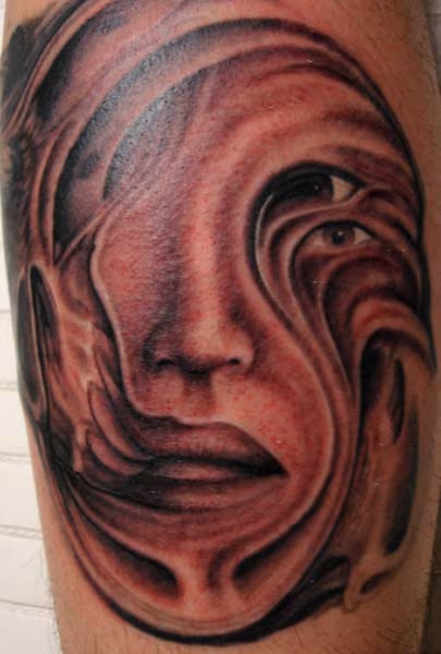 front view of psychedelia