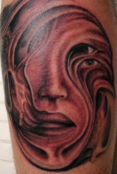 front view of psychedelia