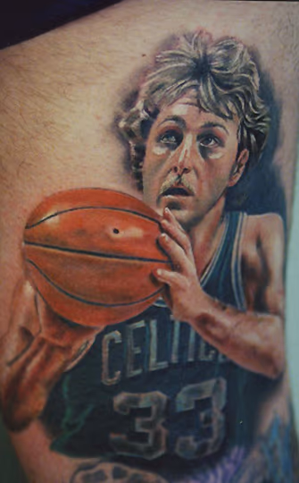 Larry Bird Portrait