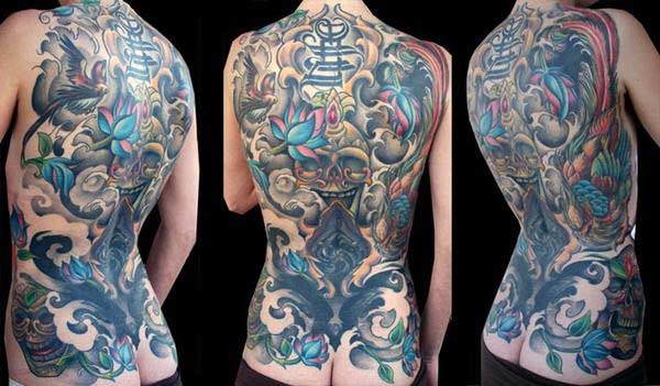 Japanese Inspired Back Piece