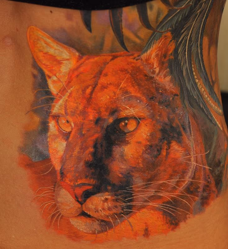 cougar tattoo