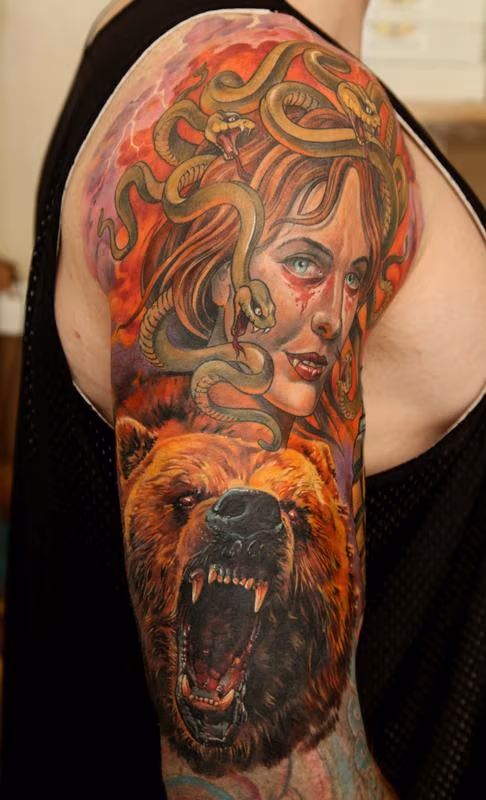Bear + Medusa
