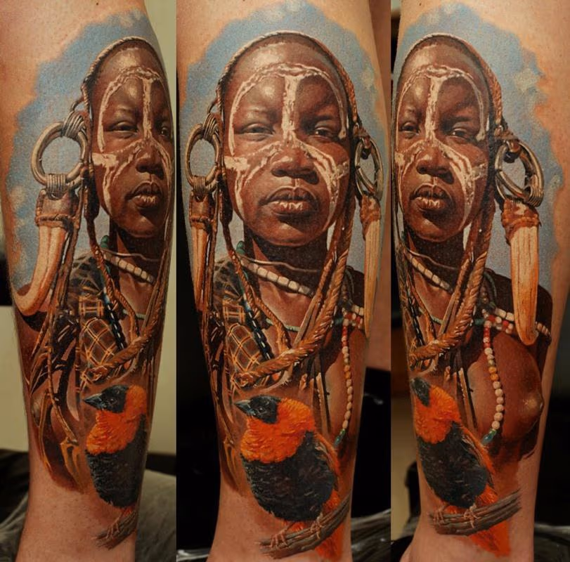 Mursi tribe Girl