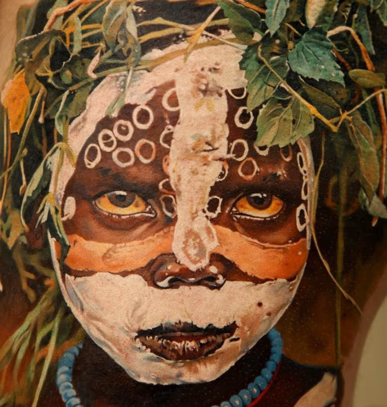 Mursi Tribe Girl