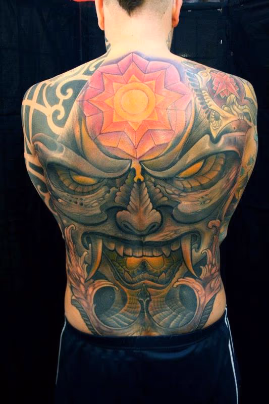 Demon Back Piece