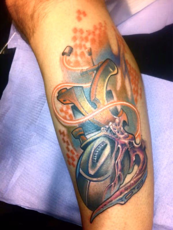 Mouse and Tattoo Machine