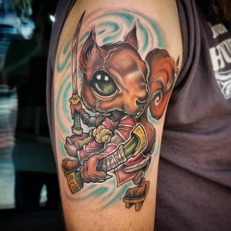 Samurai Squirrel