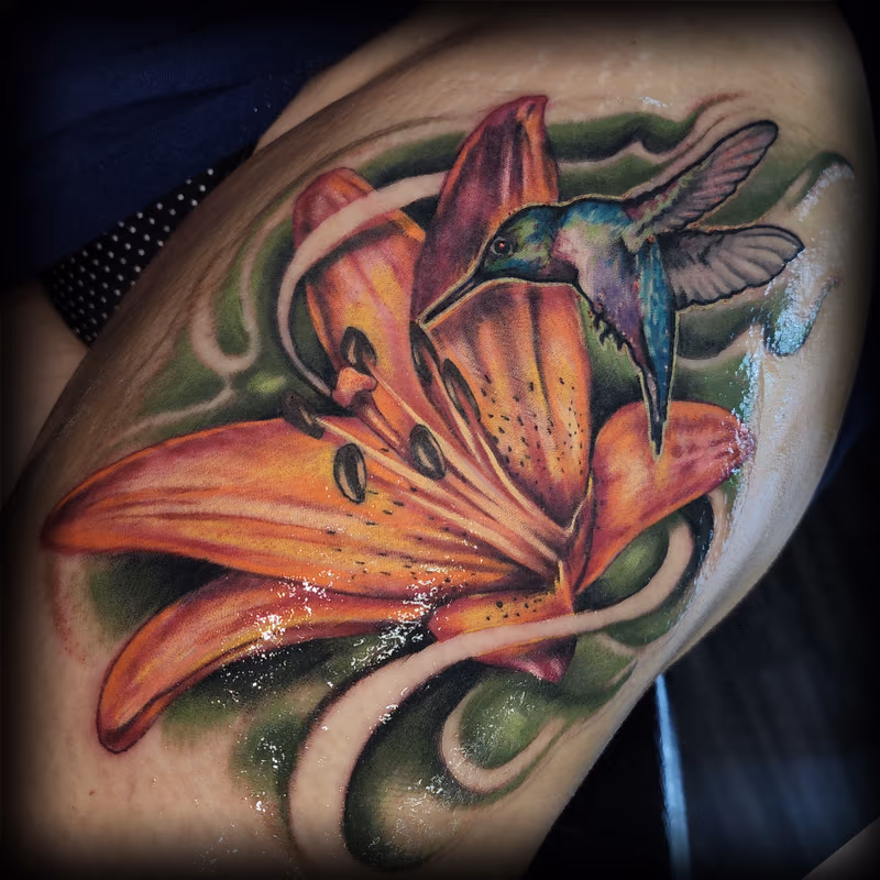 Hummingbird Lily