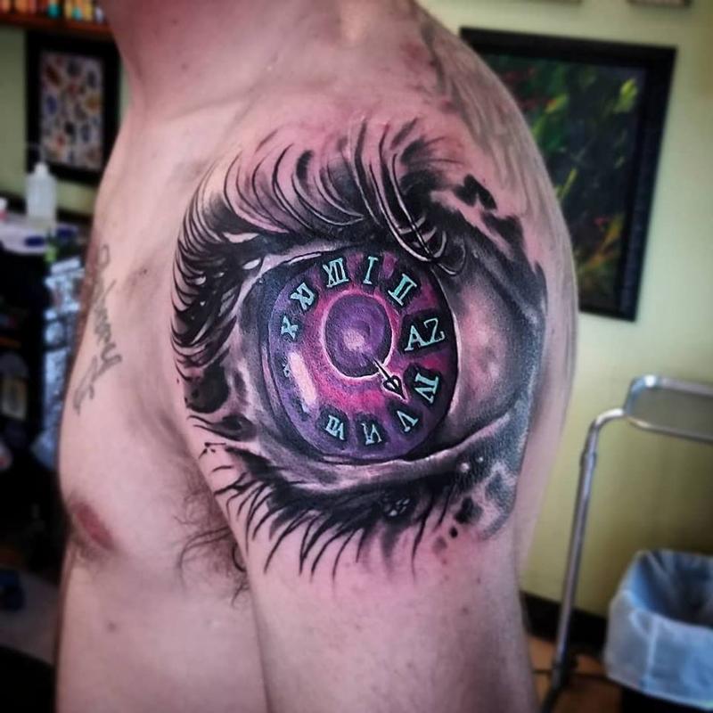 Eye and Clock