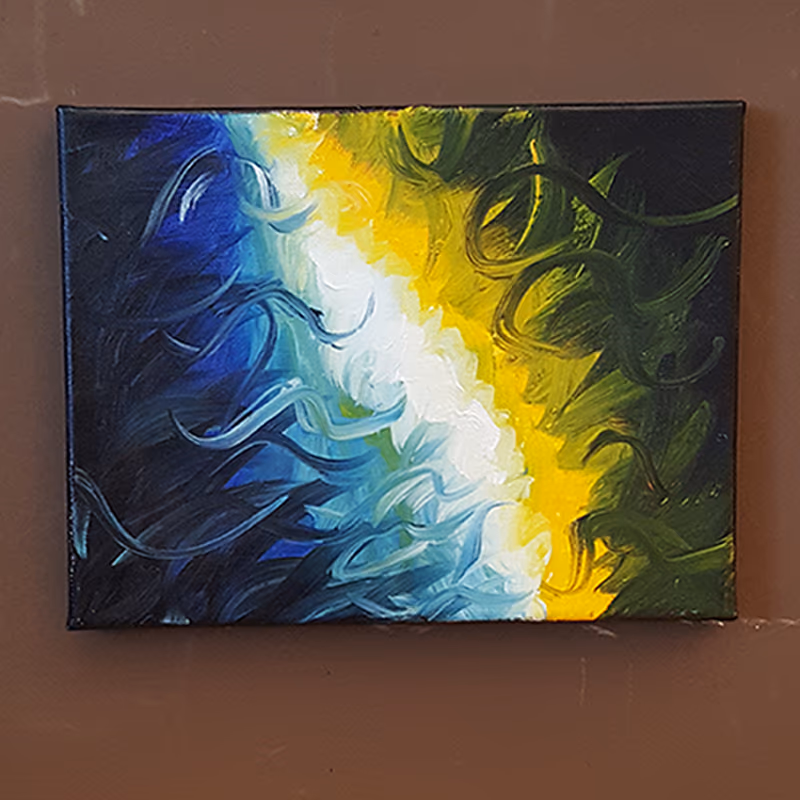 Blue and Yellow