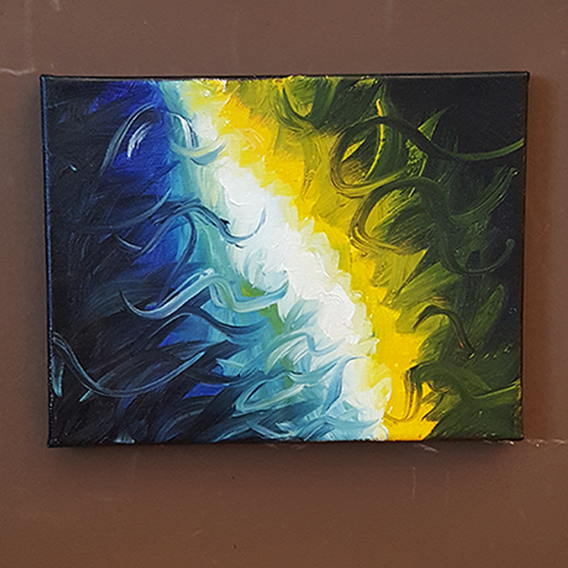 Blue and Yellow