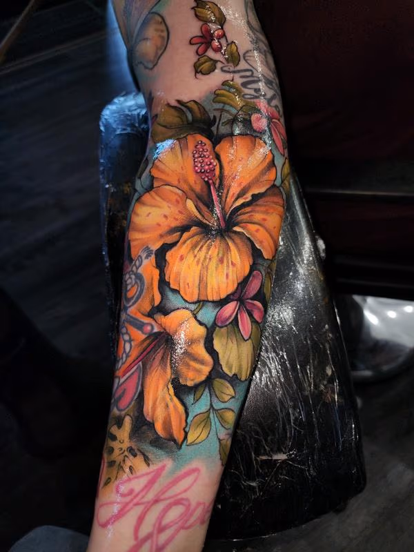 Hibiscus Flower
