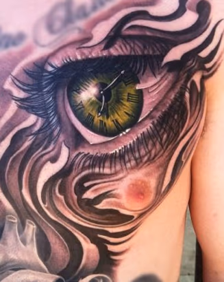 Custom eye and clock