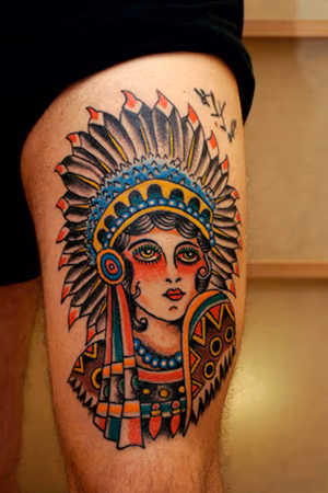 Indian tattoo