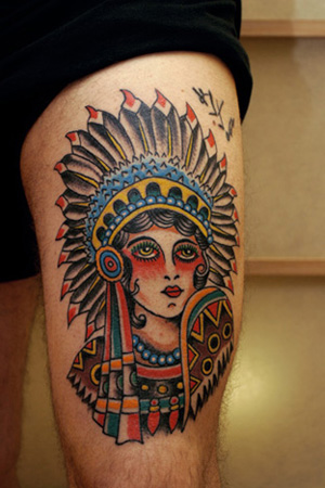 Indian tattoo
