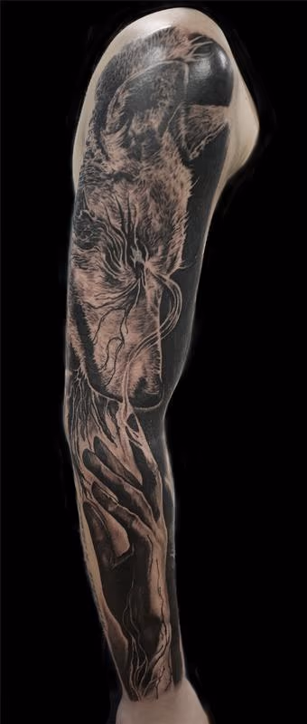 wolf fantasy piece