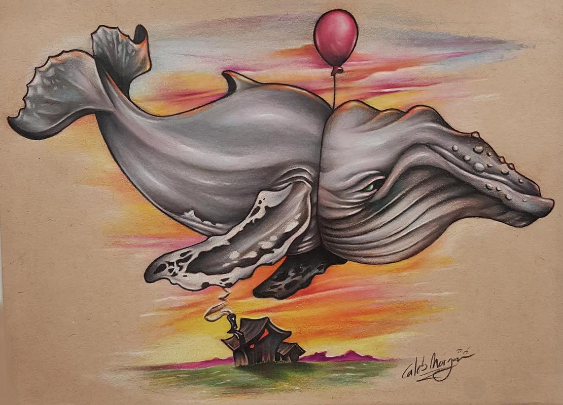 Floating Whale
