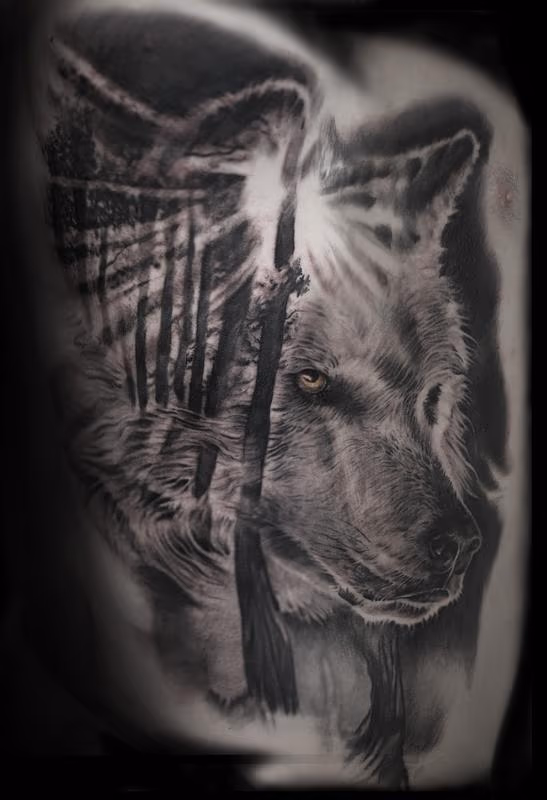 wolf forest morph
