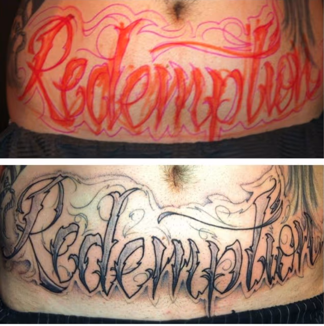 Redemption Script Tattoo