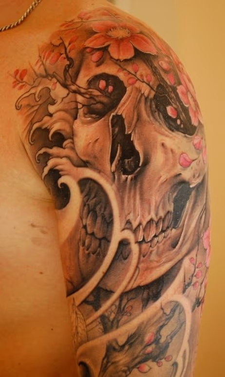Skull Half Sleeve