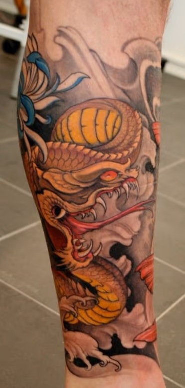 Snake Half Sleeve Tattoo