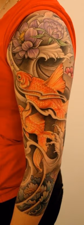 Color Sleeve Tattoo
