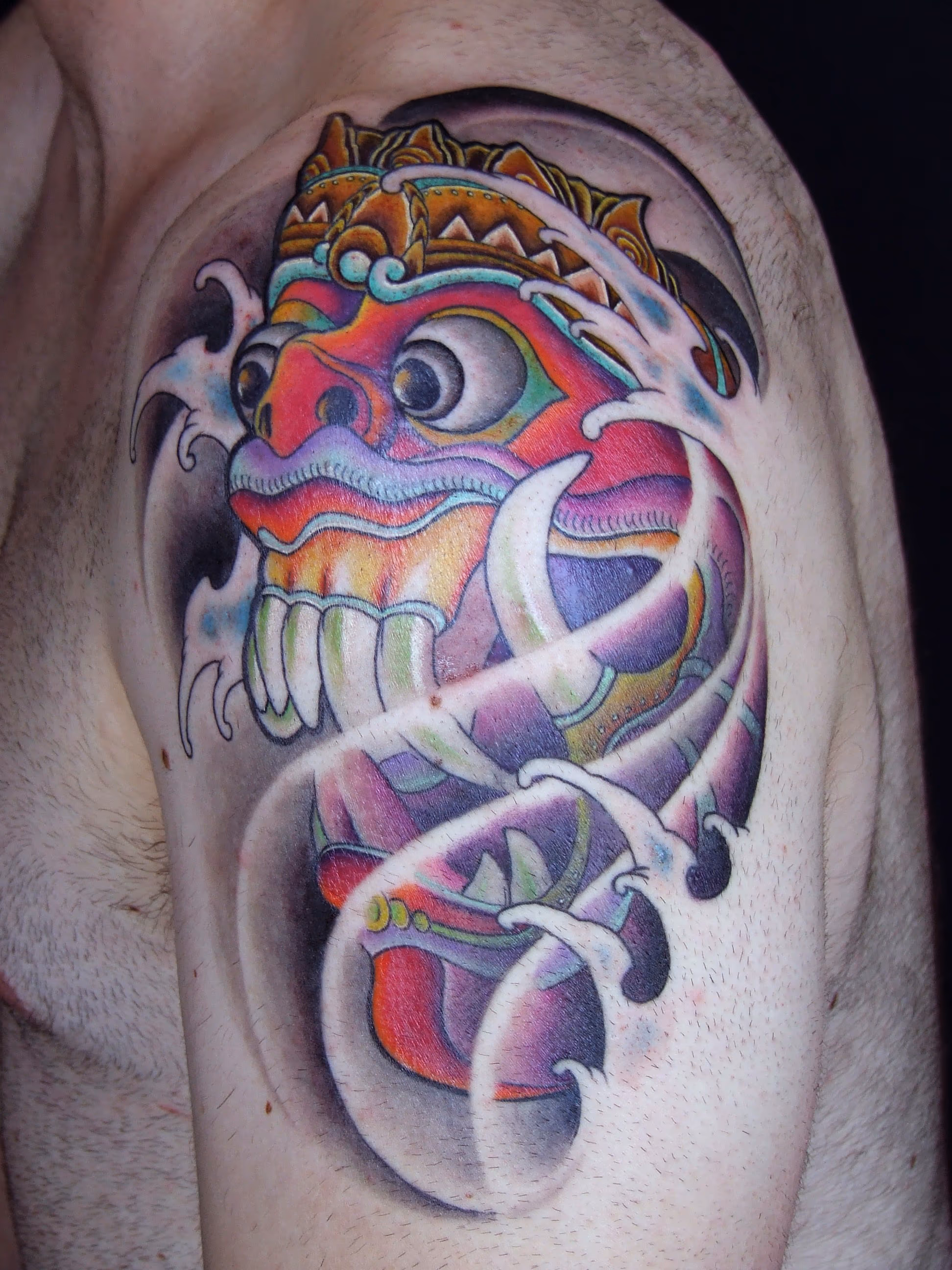 Barong mask
