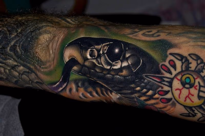 Snake Head Tattoo