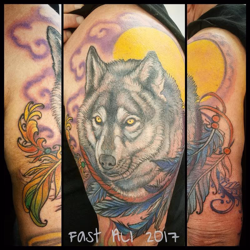Brian's dream wolf