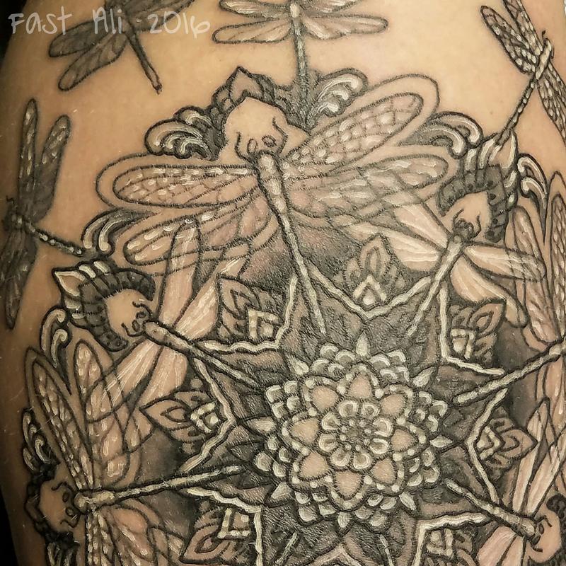 Megan's dragon fly mandala
