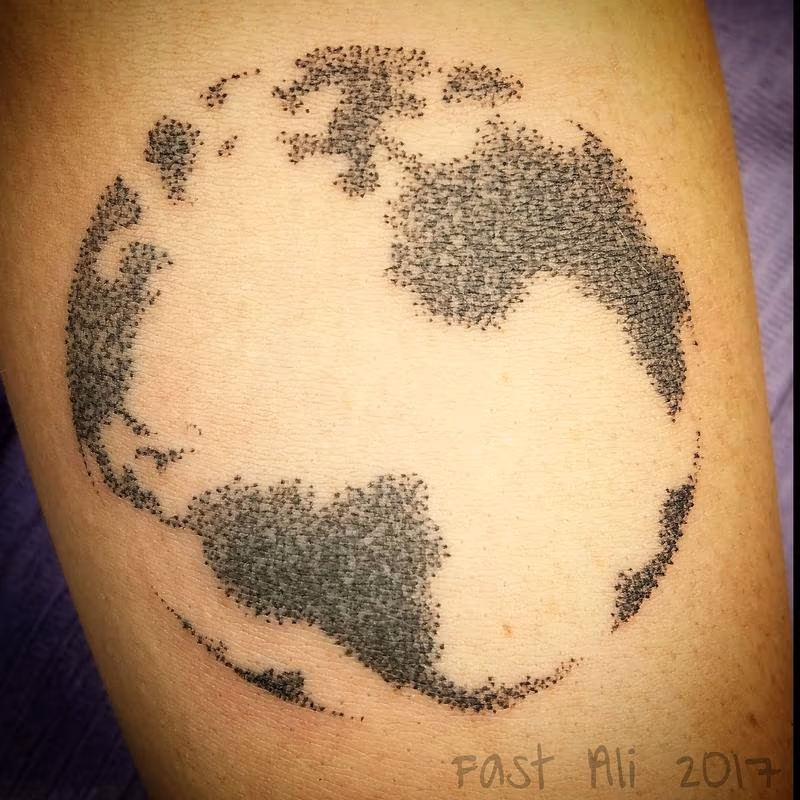Cat's Simple Stipple earth