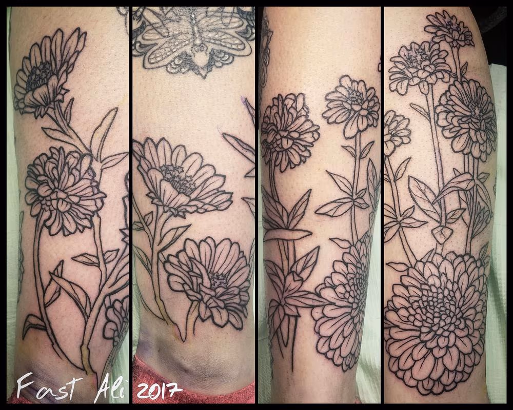 Meggan's Zinnias for Mom