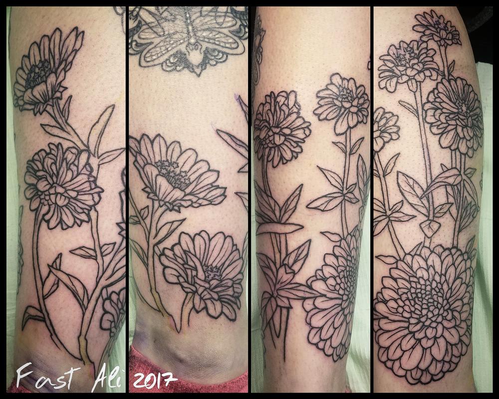Meggan's Zinnias for Mom