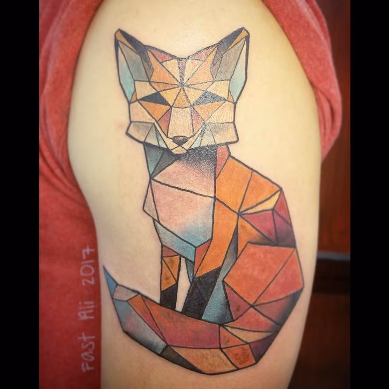 Konstantin's geometric fox