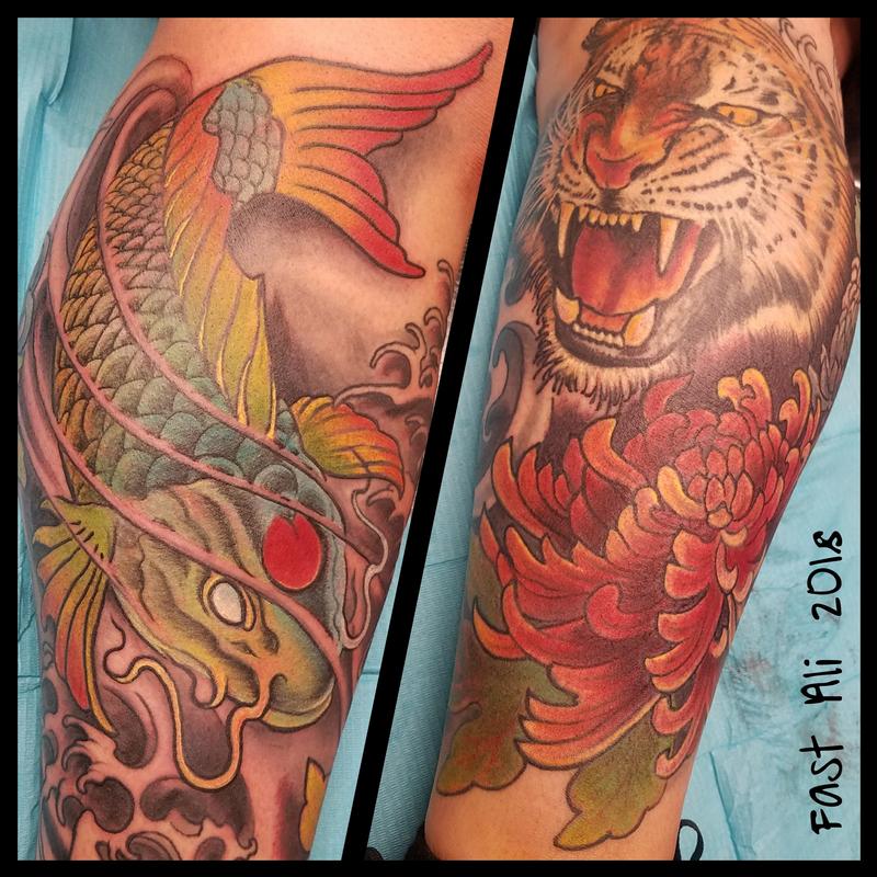Ono's Tiger & Koi