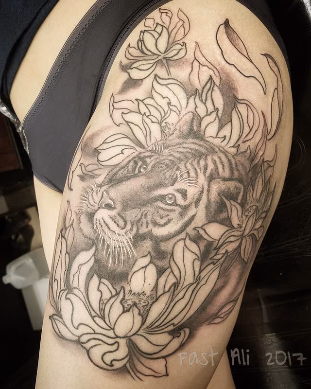 Linh's Tiger and Lotus