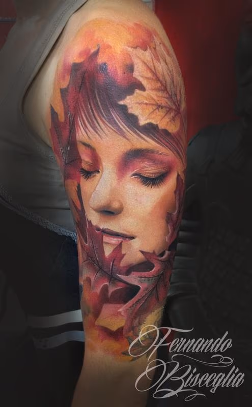 autumn woman