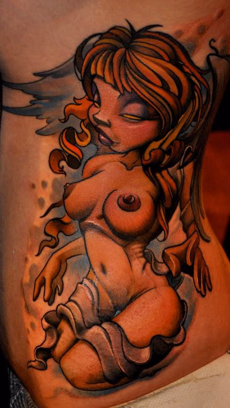 angel pinup