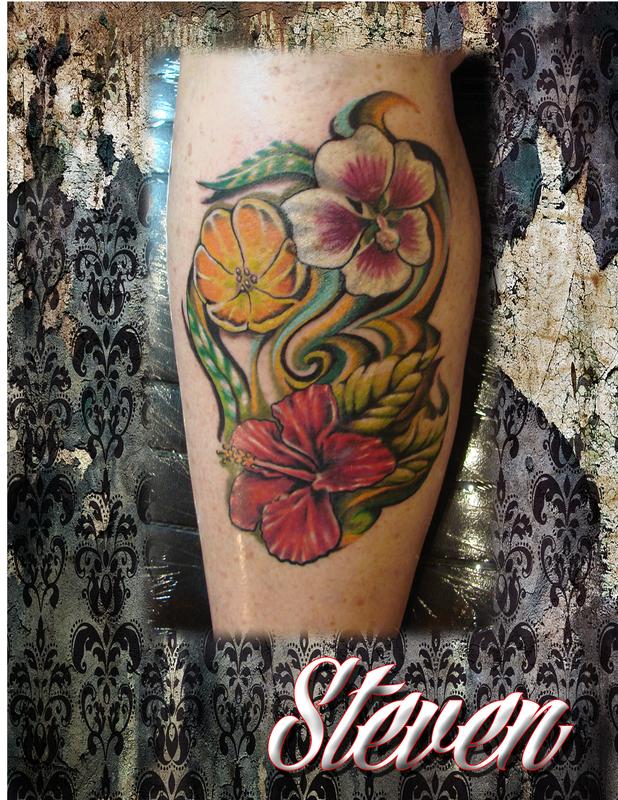 A Flower Threesome