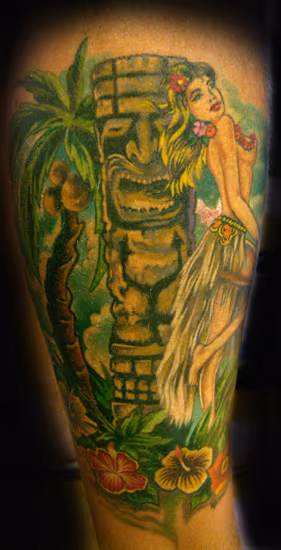 HULLA GIRL TIKI !