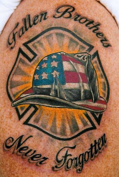 fireman tattoo